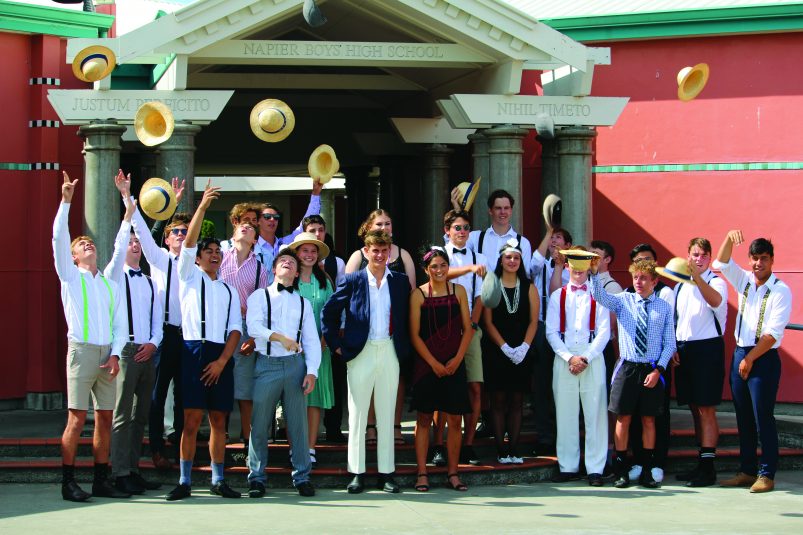 Napier boys high school art deco day 2020