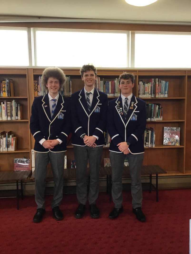 Senior Debating Team NBHS Polson Banner 2020